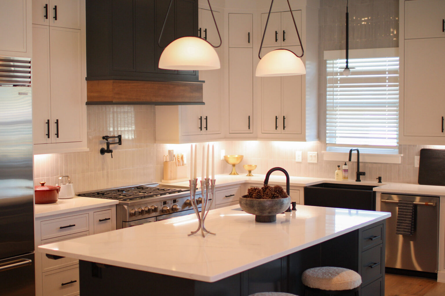 Freshly cleaned kitchen after monthly cleaning service in Bentonville AR
