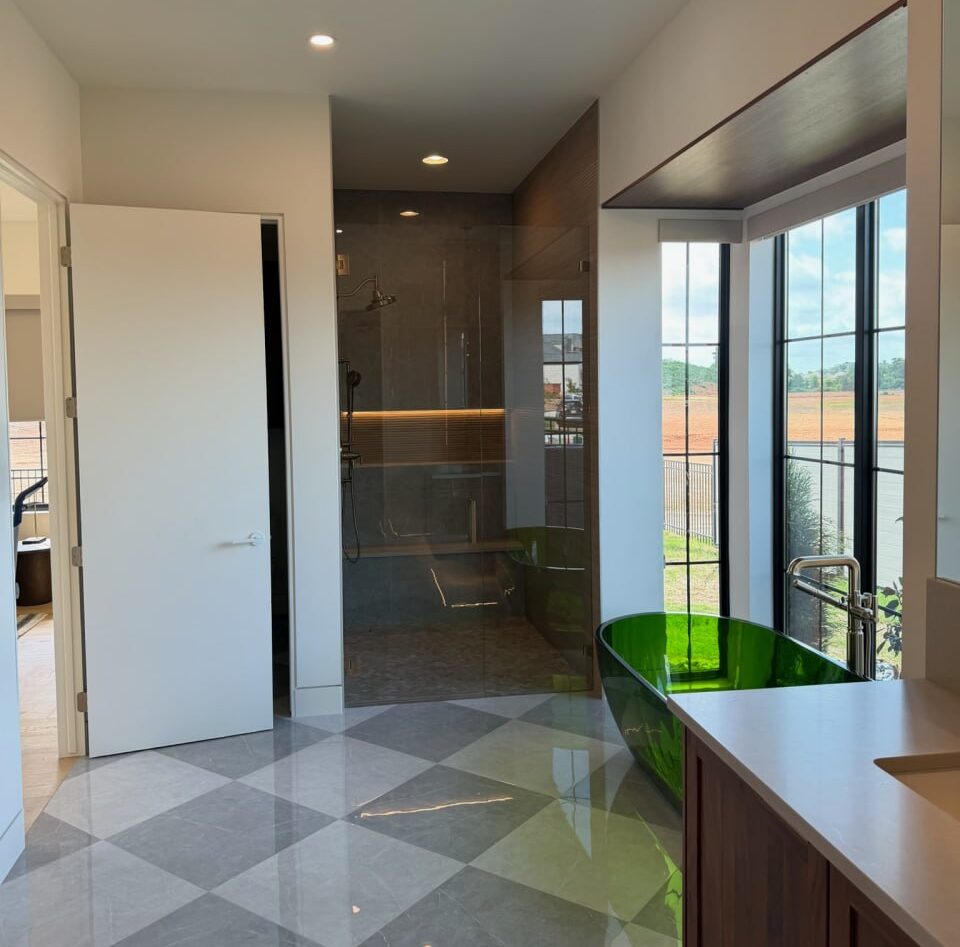 Move-in ready bathroom after a professional cleaning in Northwest Arkansas
